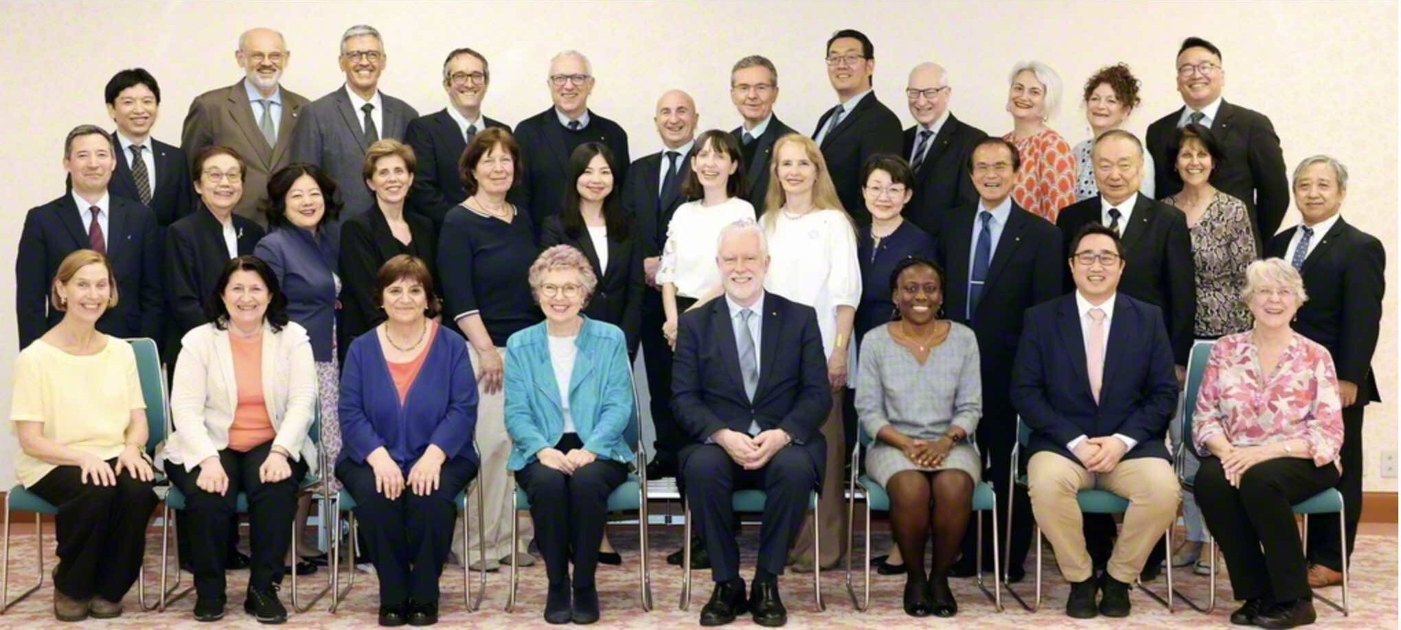 Partecipanti europei al corso in Giappone (30 aprile - 3 maggio 2023)