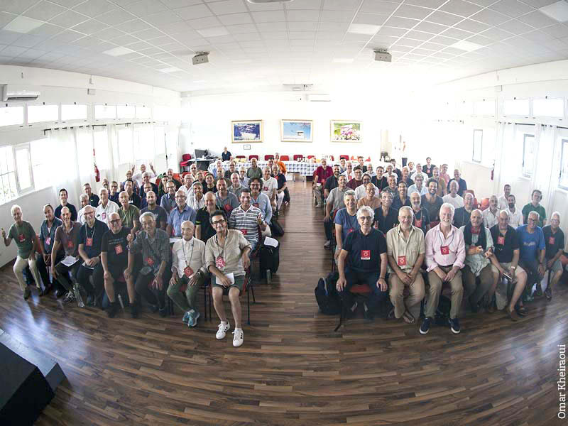 Gli uomini al corso nazionale